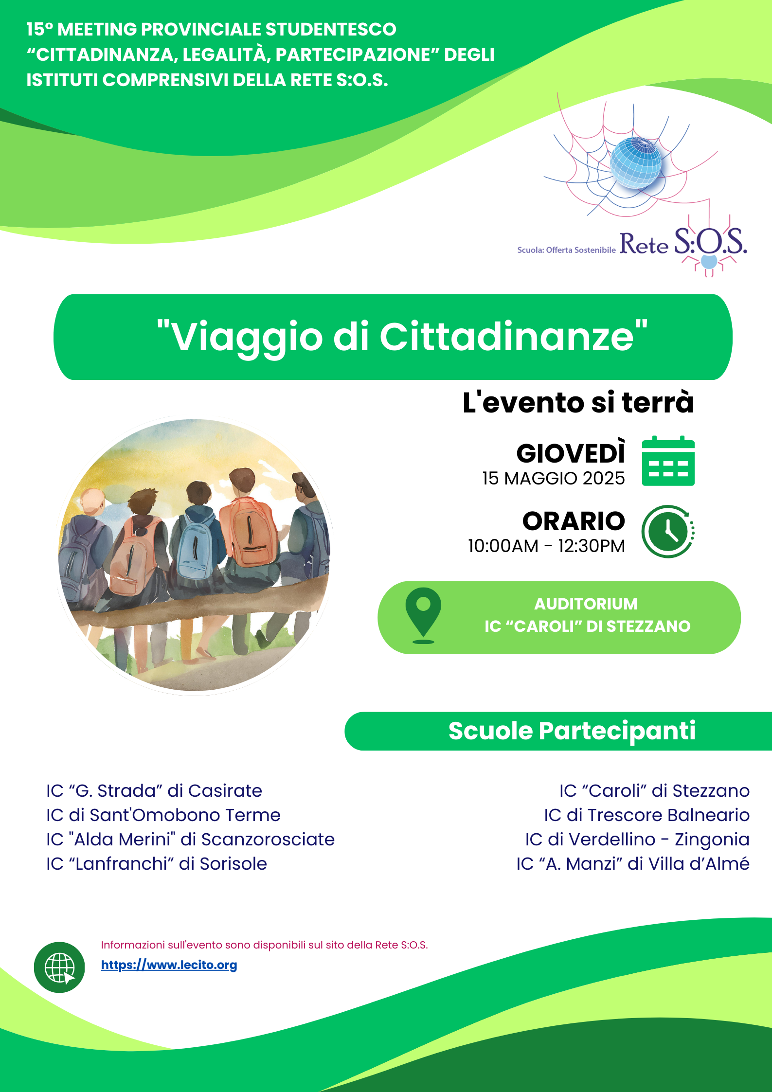 15° Meeting Provinciale degli istituti comprensivi: "Il coraggio di Crescere""